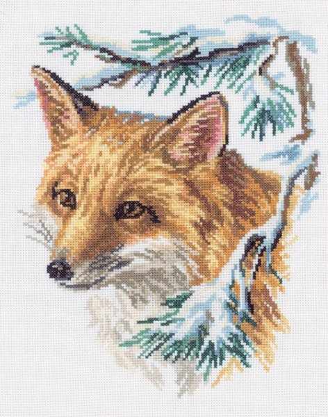 Fox Counted Cross Stitch Kit